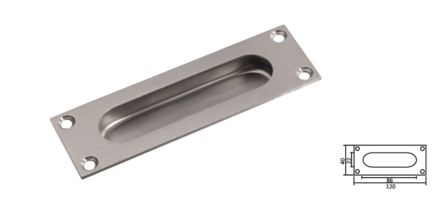 Concealed Handle,Stainless Steel